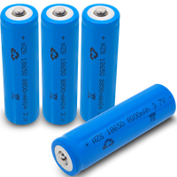 4X AKUMULATOR 18650 Bateria 8800 mAh Li-ion 3,7V Ogniwo DO LATARKI CZOŁÓWKI