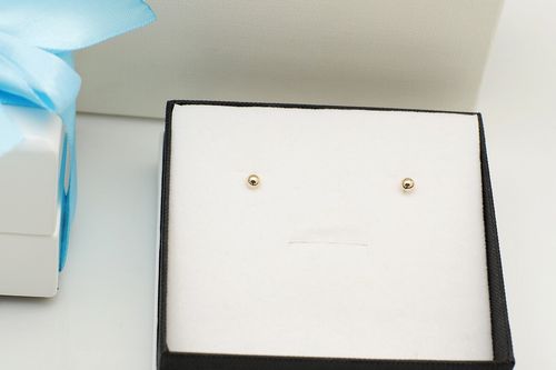 Złote kolczyki KZG6045 na Arena.pl