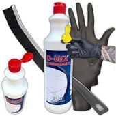 Płyn do Czyszczenia Fug Spoin 1L D-LUX + Szczotka do Fug + Rękawiczki