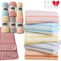 6X ZESTAW RĘCZNIKÓW MIKROFIBRA KOMPLET RĘCZNIKÓW KĄPIELOWYCH 70X140 MIĘKKIE