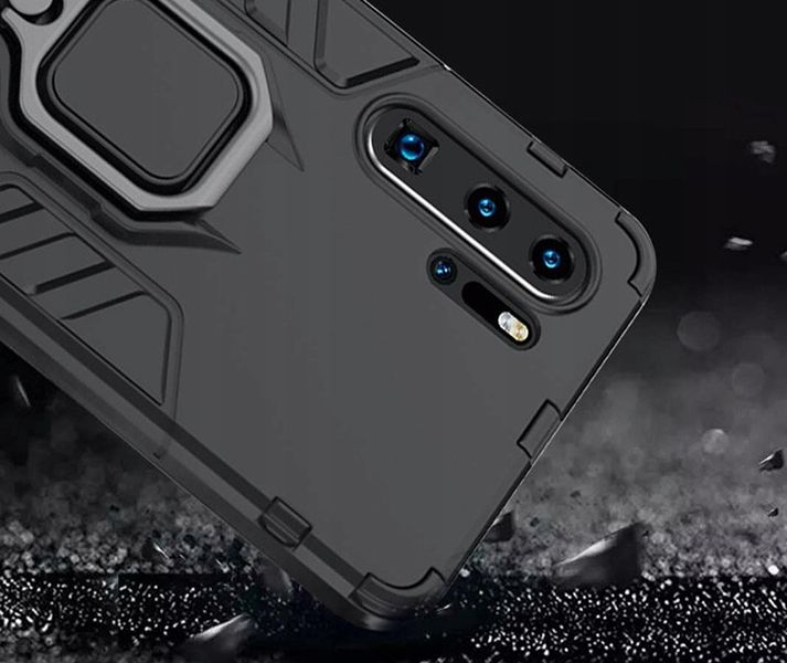 Spacecase X-Ring Huawei P30 Pro Czarny zdjęcie 6