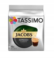 Kapsułki Tassimo Jacobs Espresso Classico, 16 szt