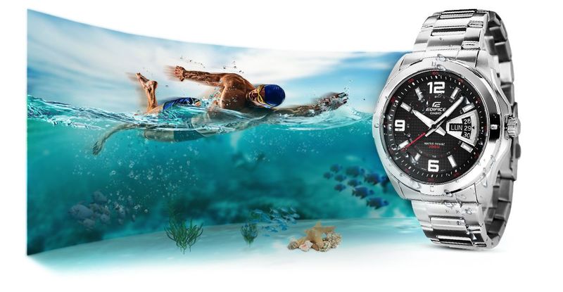 Zegarek Męski CASIO EDIFICE EF-129D-1AVEF + BOX zdjęcie 4