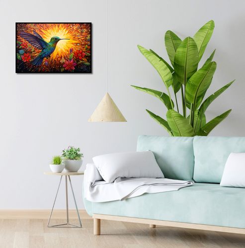 Plakat 60x40cm Koliber Barw na Arena.pl