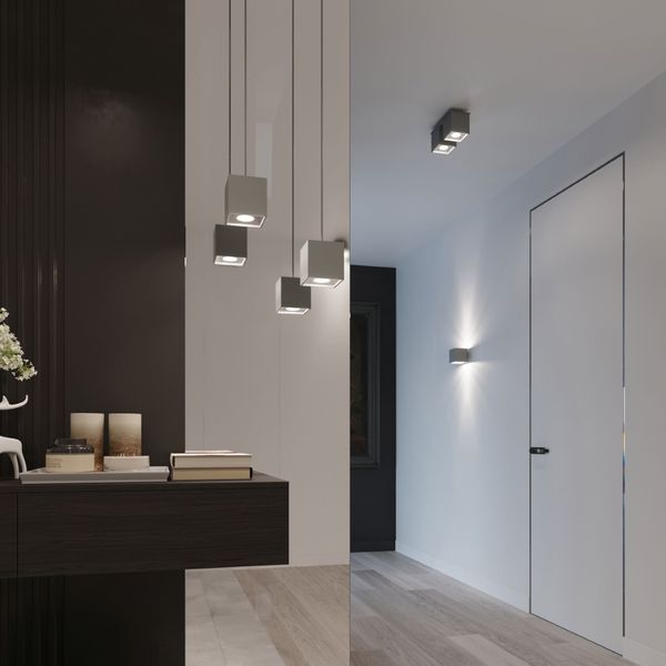 Lampa wisząca QUAD 1 szary zdjęcie 9