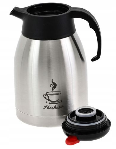 Termos DZBANEK 1,5 L Konferencyjny na Gorące i Zimne napoje Napis na Arena.pl