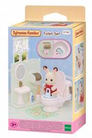 2X Zestaw do zabawy Epoch Sylvanian Families Toilet