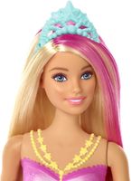 LALKA BARBIE DREAMTOPIA magiczna świecąca syrenka