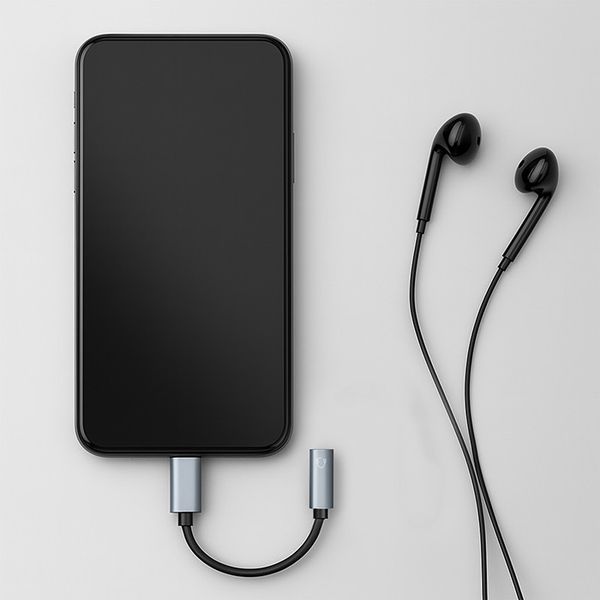 Qoltec Adapter USB-C do Jack 3.5mm Hi-Fi Audio 10cm zdjęcie 5