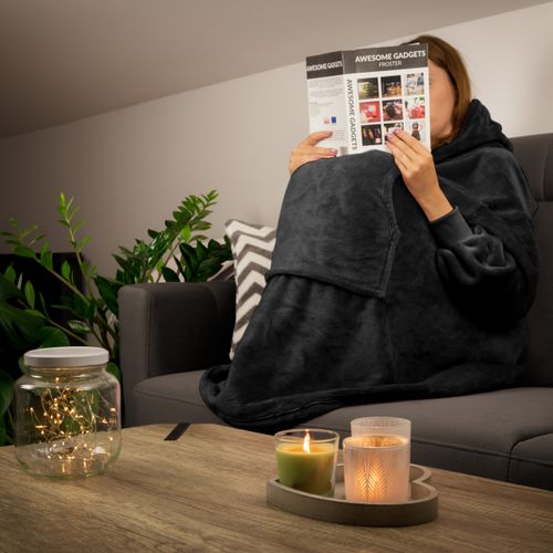 Bluzair - Bluza koc - Czarny na Arena.pl