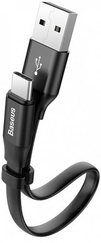 KABEL BASEUS NIMBLE 23CM USB-C 3A PŁASKI TPE na Arena.pl