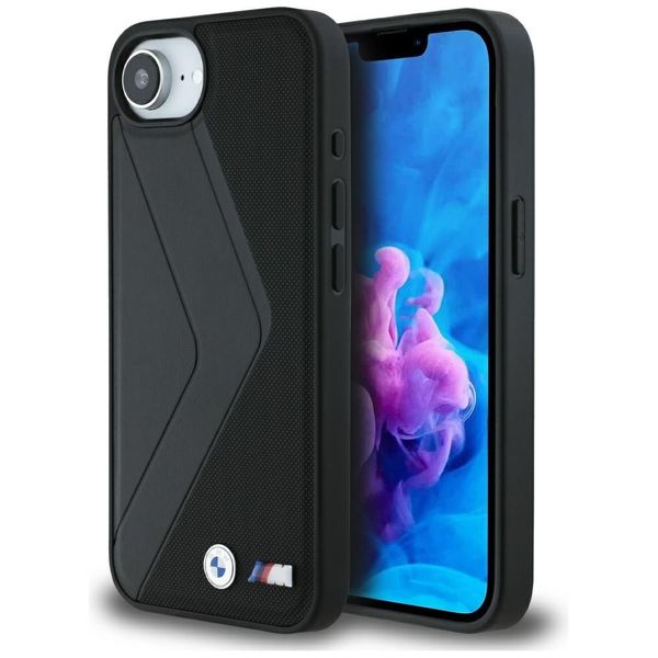 Etui BMW do iPhone 16e 6.1"", Czarny MagSafe zdjęcie 1