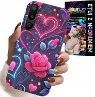 ETUI DO SAMSUNG GALAXY M16 5G - SERCE, RÓŻA, NASTOLETNIE CASE + SZKŁO