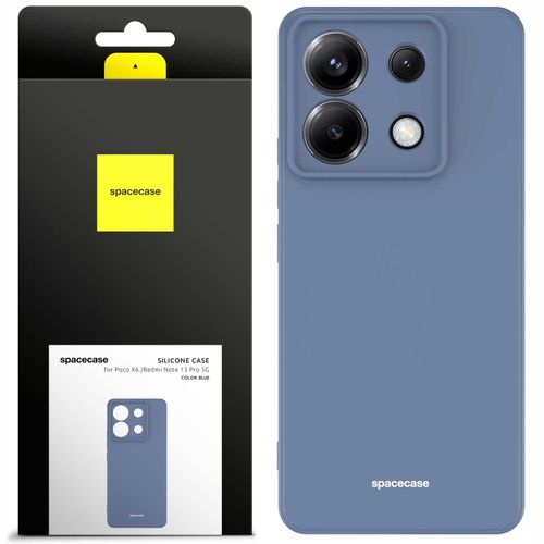 Spacecase Silicone Case Poco X6 / Rm Note 13 Pro 5G Blue na Arena.pl