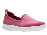 Clarks Baleriny damskie - Step Allena Lo Cushion Soft - rozmiar 37 - różowe