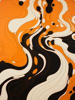 Plakat 30x40cm Tańczący Atrament