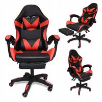 Fotel Gamingowy Biurowy Obrotowy Kubełkowy Krzesło Obrotowe dla Gracza