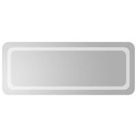 Lustro łazienkowe z LED, 100x40 cm