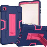 Etui na Samsung Galaxy Tab A 2020 8.4" SM-T307 Granatowo-Różowe