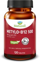 Naturell Metylo B12 500 metylokobalamina 120 tabletek