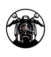 Zegar ścienny z płyty winylowej 213.13 Motocykl