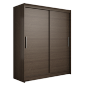 Szafa przesuwna Westa I 150cm - CHOCO