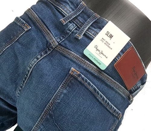 Męskie jeansy Pepe Jeans Hatch - Slim Regular Waist PM206323WS84 - W32/L34 na Arena.pl