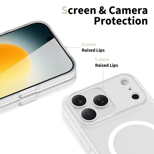 etui tech-protect magslim magsafe na iphone 17 pro - biały mat na Arena.pl