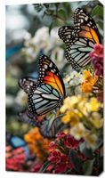 Obraz 50x90cm Motyle Na Łące