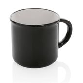 Kubek ceramiczny 280 ml UPOMINKARNIA Czarny