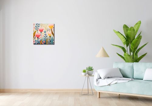 Obraz 40x40cm Ogród Marzeń na Arena.pl