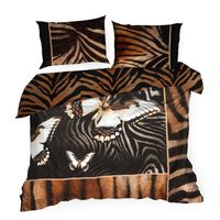 Pościel 160x200 + 2x70x80 brąz Eva Minge makosatyna luksusowa jakość