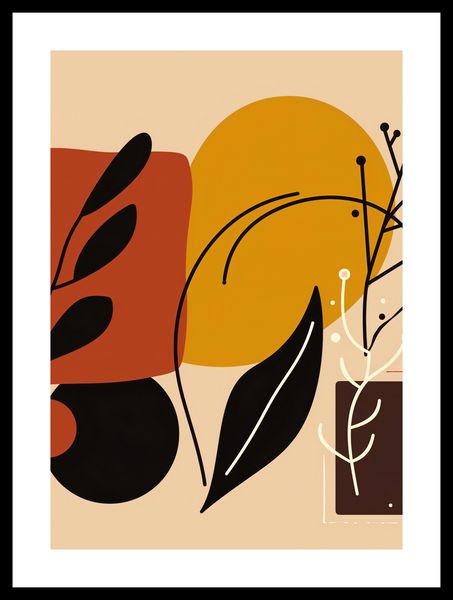 Plakat 59,4x84,1cm Ciepłe Kontury zdjęcie 3