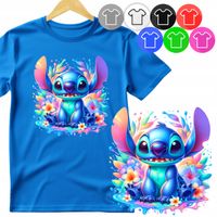KOSZULKA DZIECIĘCA T-SHIRT - STICZ LILO WZORY Z BAJEK - XXS 98-104