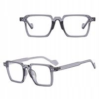 Okulary Zerówki do KOMPUTERA TV Smartfon BLUE LIGHT szare STYLION