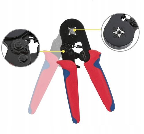 ZACISKARKA DO TULEJEK PRZEWODÓW KABLI PRASKA KONEKTORÓW 1800 SZT na Arena.pl
