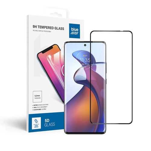 Szkło hartowane do Motorola Edge 30 FUSION Blue Star 5D czarne na Arena.pl