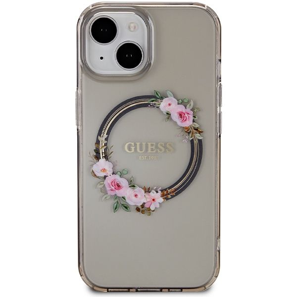 Etui Guess do iPhone 15, iPhone 14, iPhone 12 Pro Max, Czarny, MagSafe zdjęcie 3