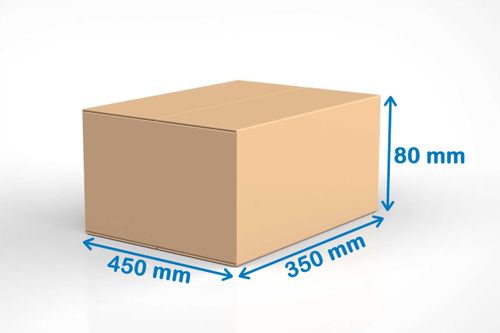 Karton Klapowy 450x350x80mm 380g/m2 na Arena.pl