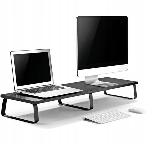 MOZOS DUAL RISER S PODSTAWA PÓŁKA POD DWA MONITORY KOMPUTER LAPTOP UCHWYT na Arena.pl