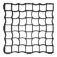 kratka trawnikowa 50cm x 50cm wysokość 5cm czarna opl