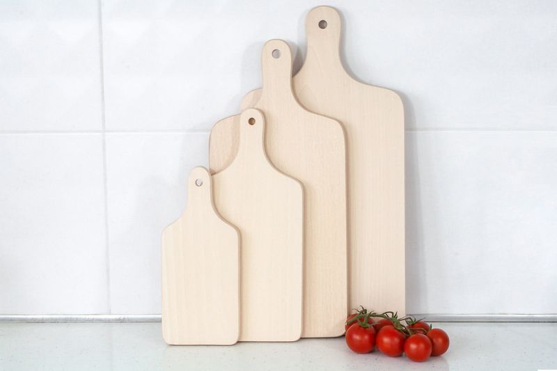 Deska do krojenia z uchwytem - 26x12 cm zdjęcie 7