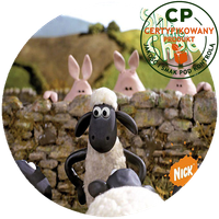 Opłatek na tort Baranek Shaun