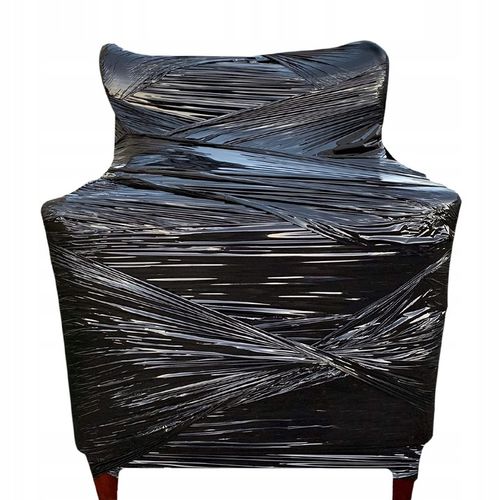 STRECZ folia 3kg CZARNA 2,7kg netto folii 23mic x1 na Arena.pl