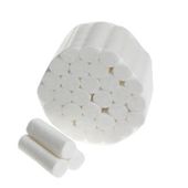 Wałeczki bawełniane separatory do pedicure 10mm 100 sztuk