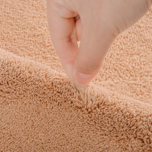 Dywanik Łazienkowy z Mikrofibry 40x60cm Beżowy na Arena.pl