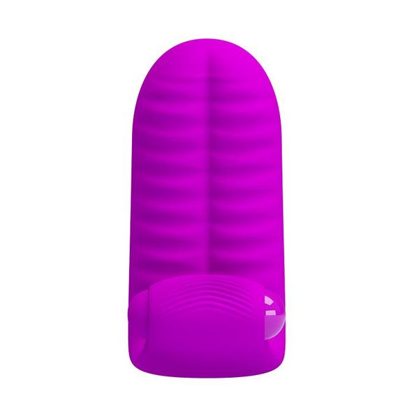 PRETTY LOVE - Abbott Double finger silicone Vibrator zdjęcie 2