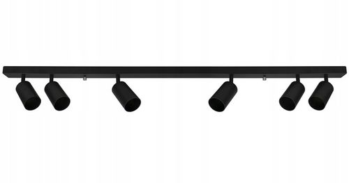 Lampa sufitowa szyna spot kinkiet oprawa natynkowa + 6x GU10 LED 6W na Arena.pl