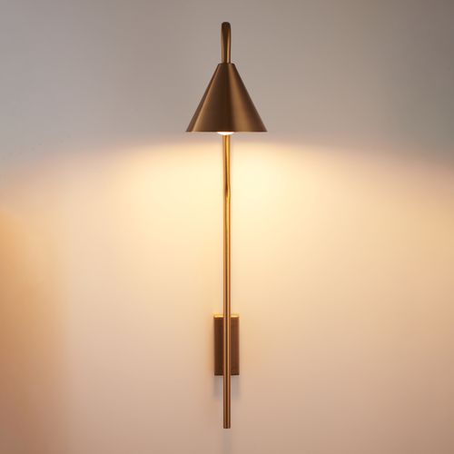 Lampa ścienna PRIMO gold 70 cm na Arena.pl
