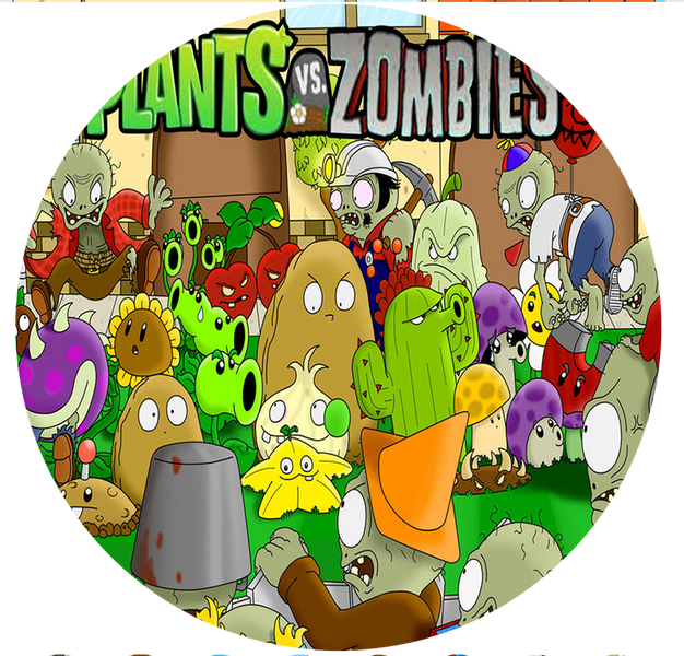 Podkładka pod myszkę Plants vs Zombie zdjęcie 2